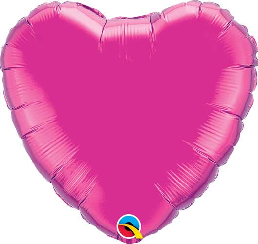Magent Heart Balloon