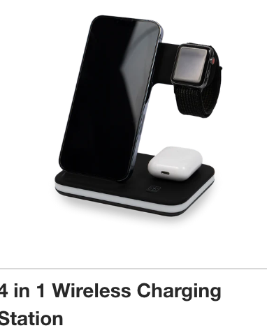4 in one Wireless Charging Station