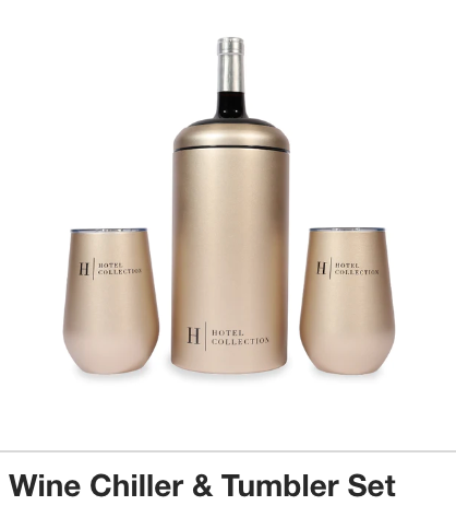 WINE CHILLER & TUMBLER SET